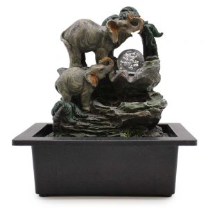 Water Feature - Elephant Family