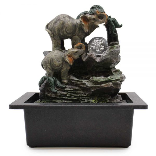 Water Feature - Elephant Family