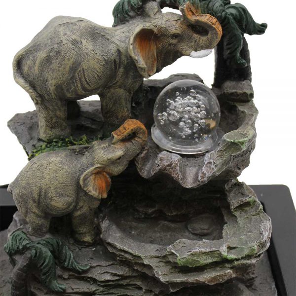 Water Feature - Elephant Family