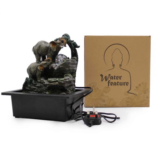 Water Feature - Elephant Family