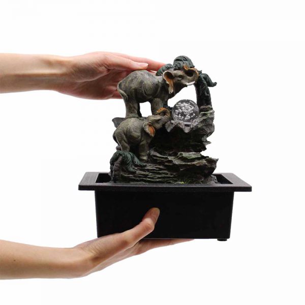 Water Feature - Elephant Family