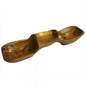 Teak Bowl Pyramid