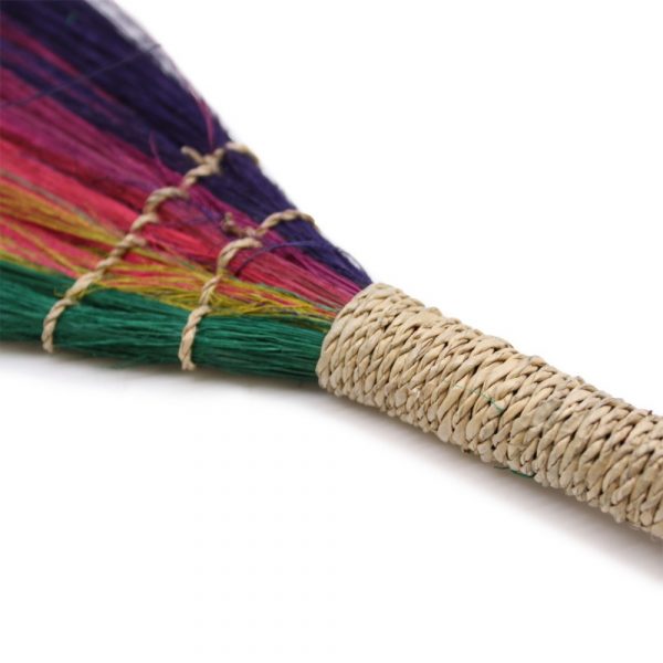 Set of 4 Rainbow Pampas Brooms - Image 2