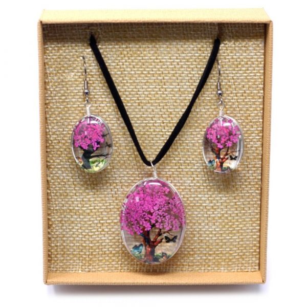 Pressed Flowers Tree of Life Set (Various Colours) - Image 2