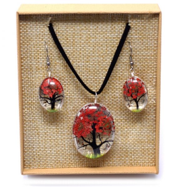 Pressed Flowers Tree of Life Set (Various Colours) - Image 3