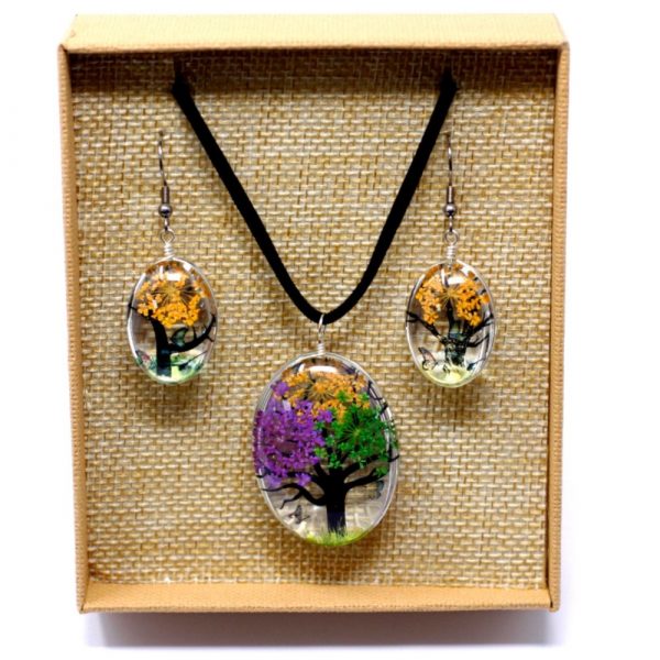 Pressed Flowers Tree of Life Set (Various Colours) - Image 7