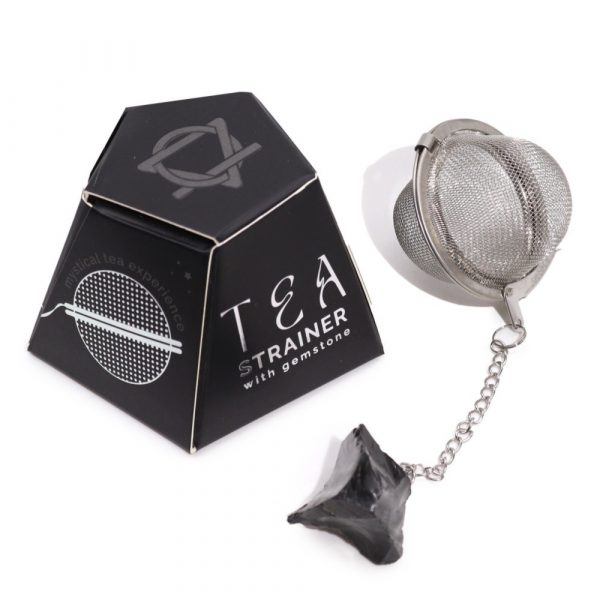 Raw Crystal Gemstone Tea Strainer (Various Gemstones) - Image 8