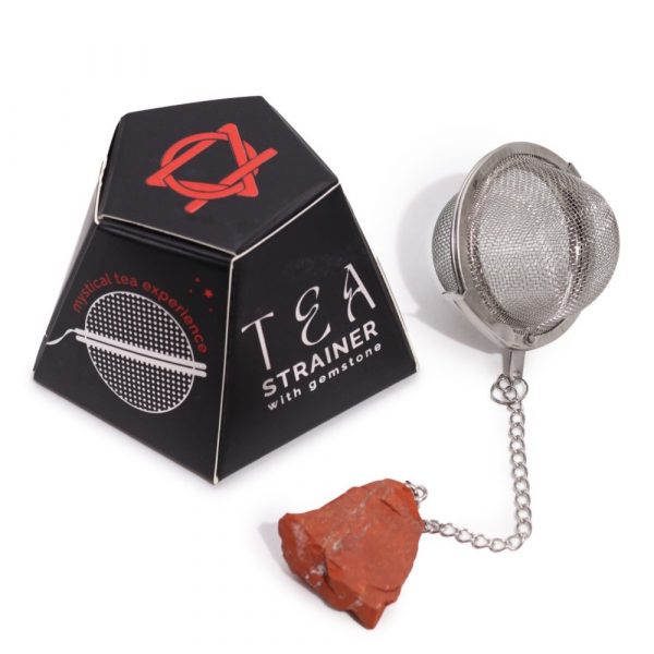 Raw Crystal Gemstone Tea Strainer (Various Gemstones) - Image 13