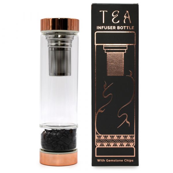 Crystal Glass Tea Infuser Bottle - Image 11
