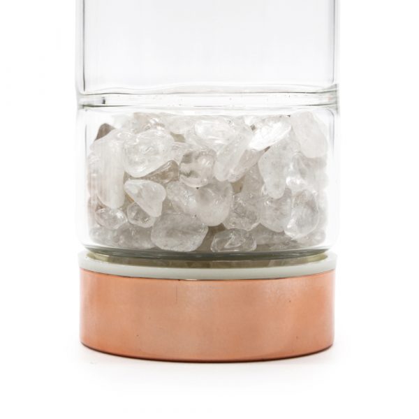 Crystal Glass Tea Infuser Bottle - Image 3