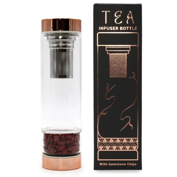 Crystal Glass Tea Infuser Bottle - Image 14