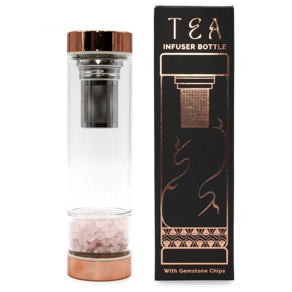 Crystal Glass Tea Infuser Bottle - Image 17