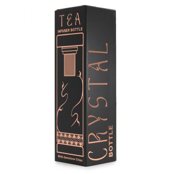 Crystal Glass Tea Infuser Bottle - Image 5