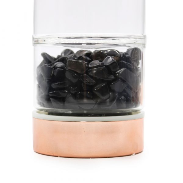 Crystal Glass Tea Infuser Bottle - Image 12