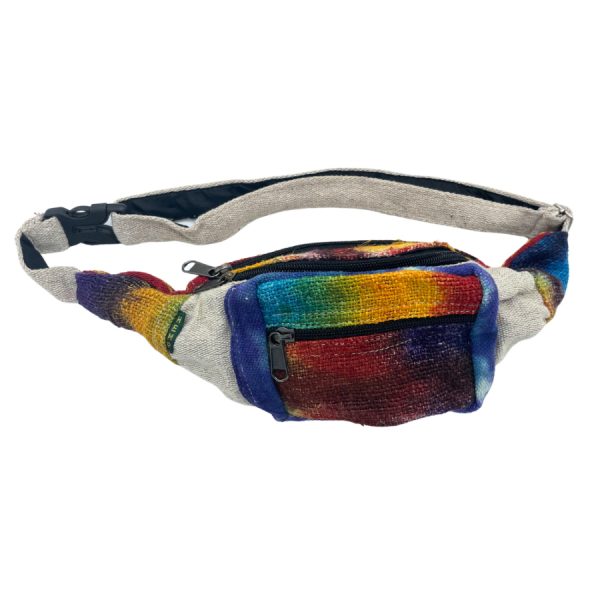 Hemp Tie-Dye Bum Bag - Image 3