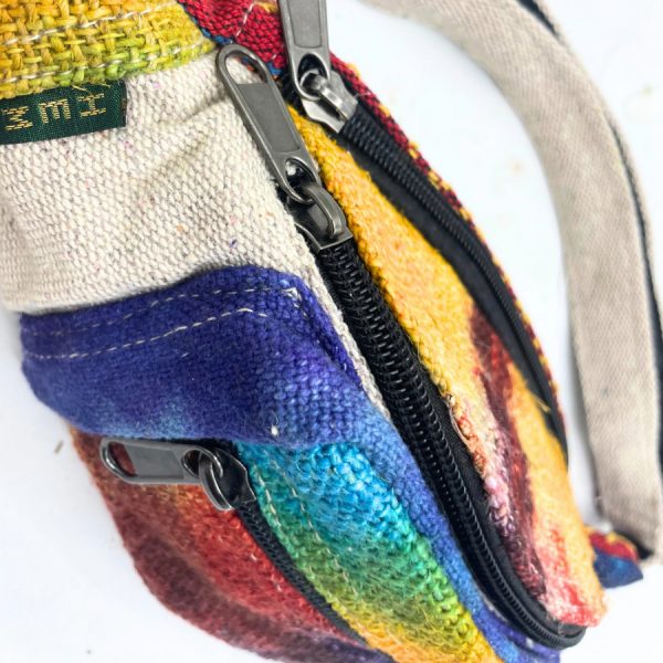 Hemp Tie-Dye Bum Bag - Image 2