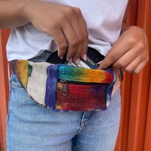 Hemp Tie-Dye Bum Bag