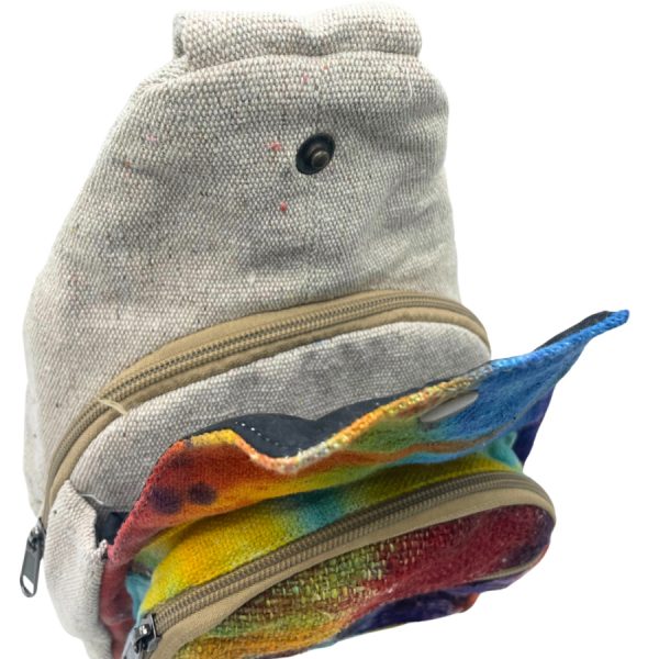 Hemp Tie-Dye Sling Shoulder Bag - Image 4