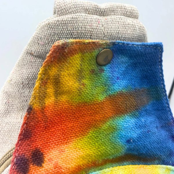 Hemp Tie-Dye Sling Shoulder Bag - Image 5