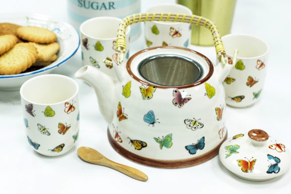 Herbal Teapot Set (Various Designs)
