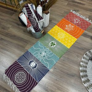 7 Chakra Cotton Rug