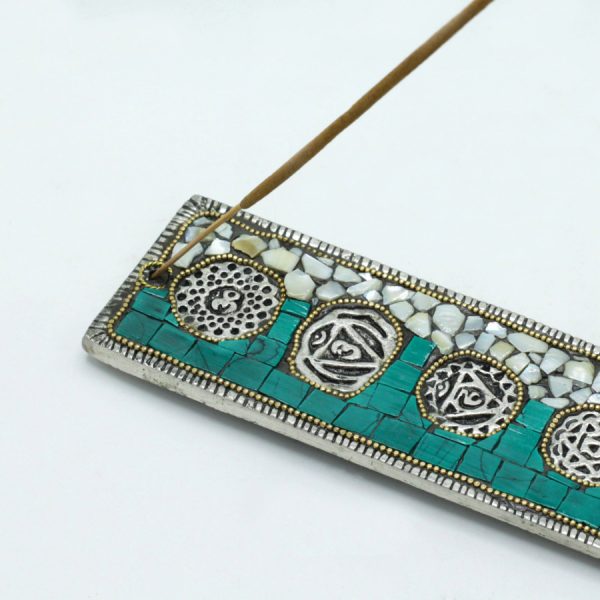 Seven Chakra Tibetan Decor Incense Holder - Image 4