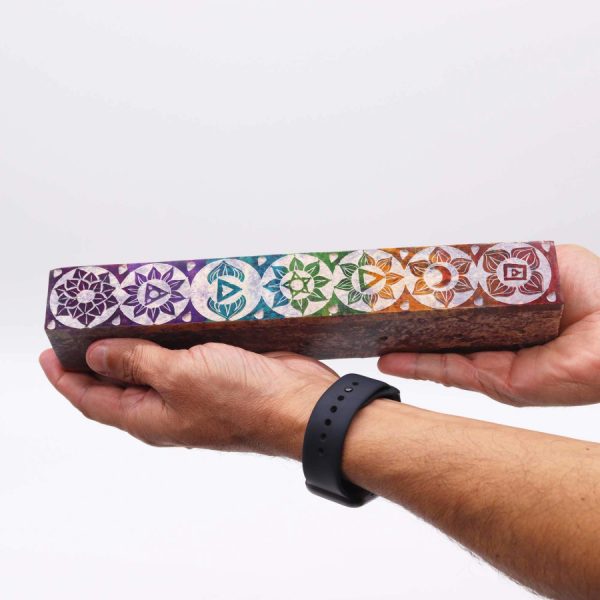 Soapstone Chakra Incense Box - Image 2