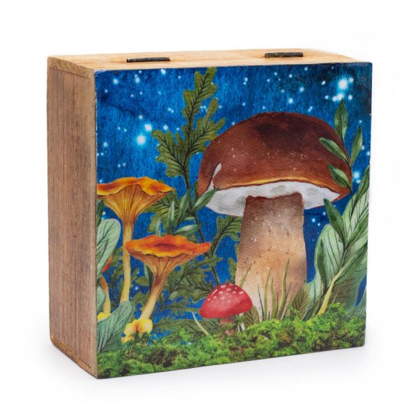 Mushroom Enamelled Keepsake Box - Image 4