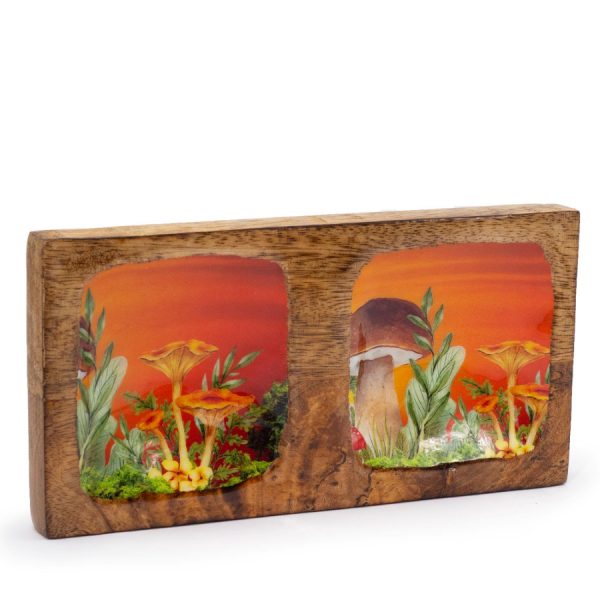 Mushroom Design Double Trinket Tray - Image 3