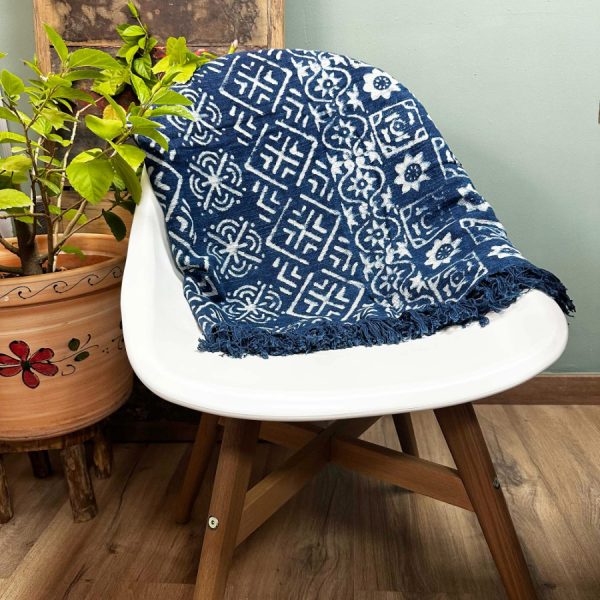 Handmade Indigo Throws (6 Designs) - Image 5