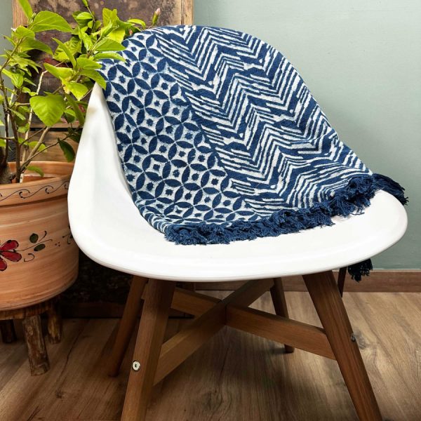 Handmade Indigo Throws (6 Designs) - Image 9