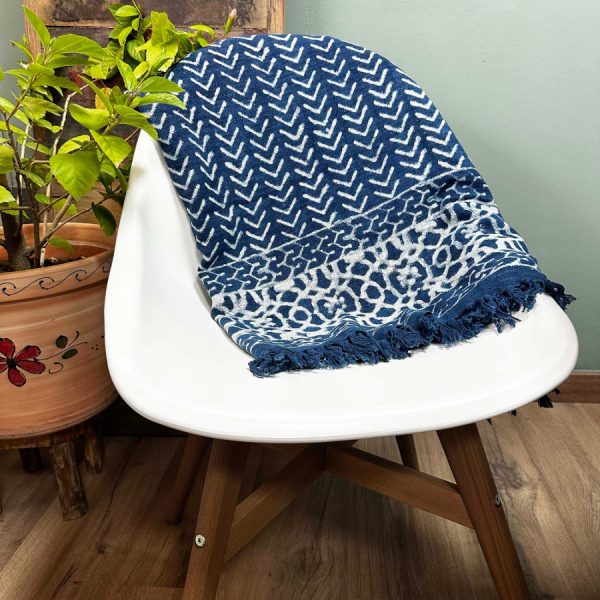 Handmade Indigo Throws (6 Designs) - Image 10