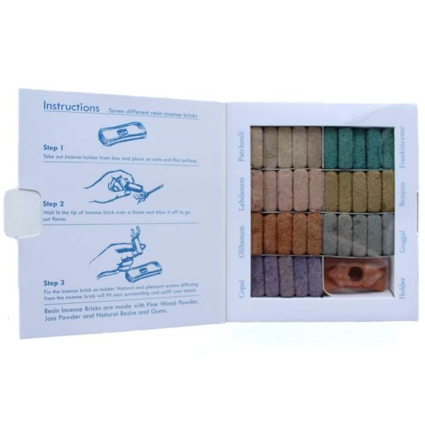 Wild West Incense Smudge Bricks (set of 70)