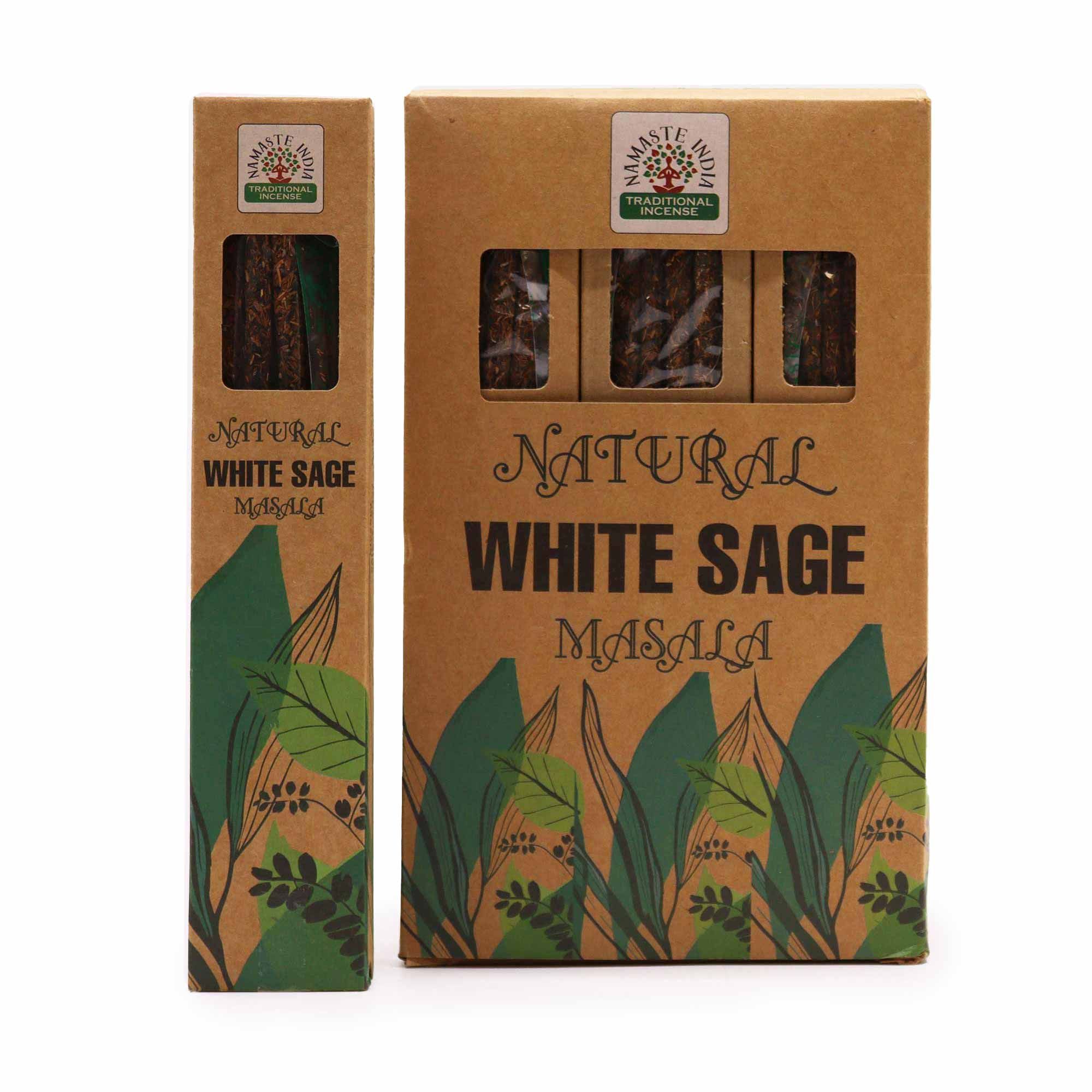 Natural Botanical Masala Incense - White Sage - Image 4