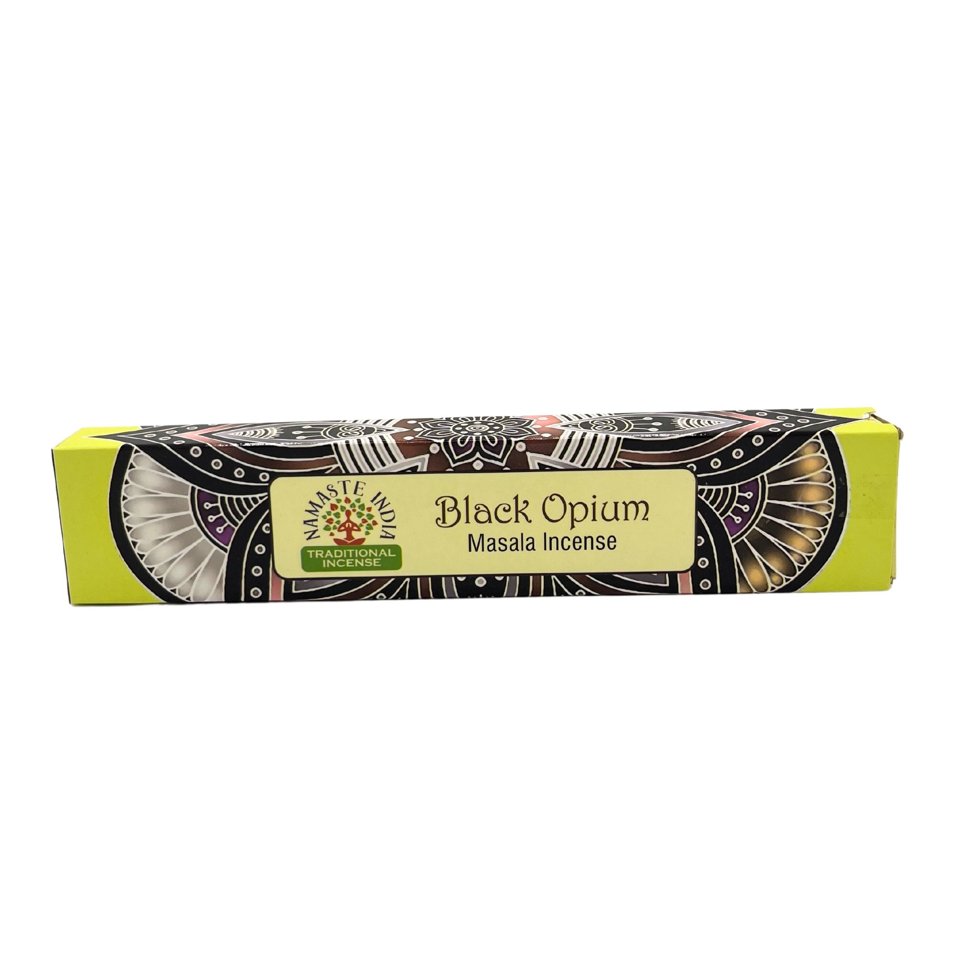 Namaste Mandala Masala Incense - Black Opium - Image 3
