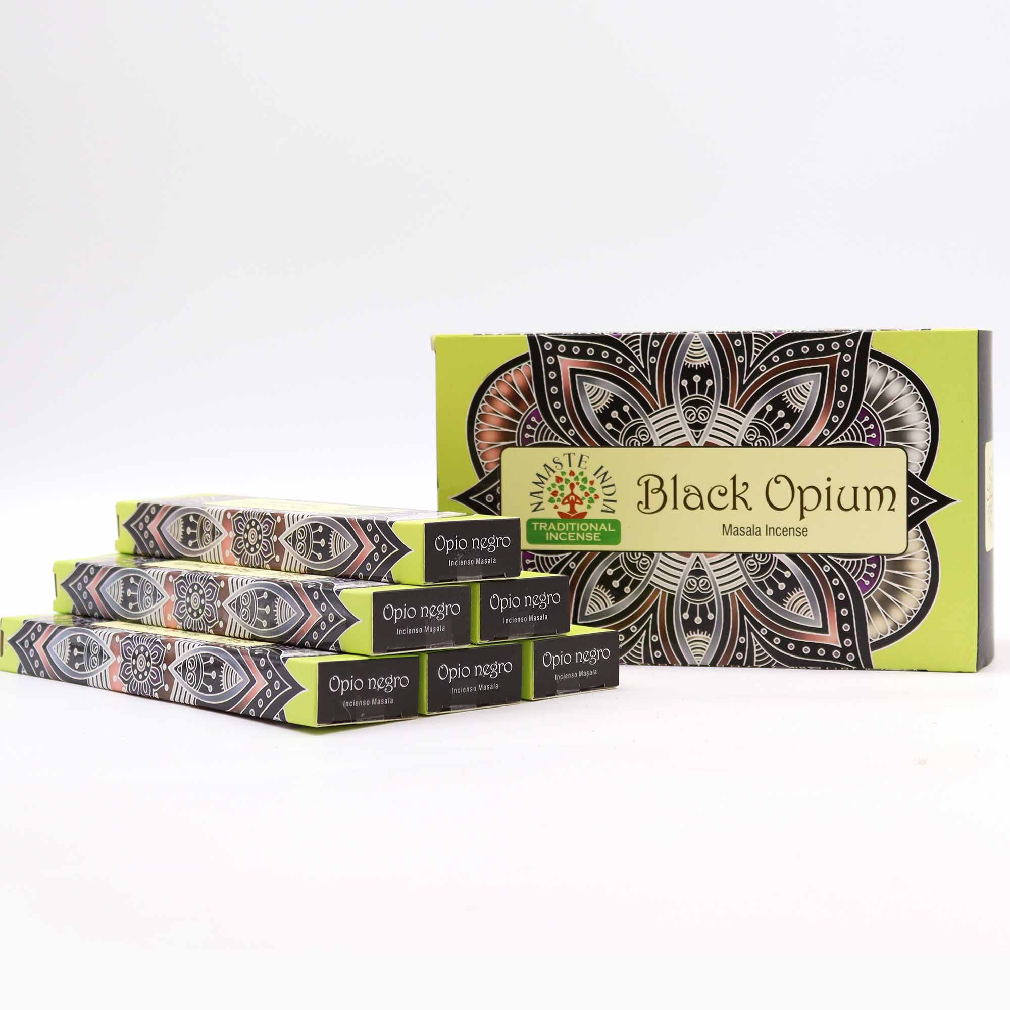 Namaste Mandala Masala Incense - Black Opium - Image 5