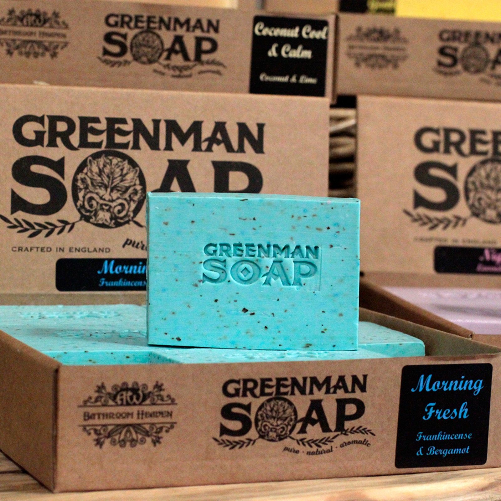 Greenman Soap Slice 100g - Morning Fresh - Image 4